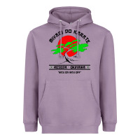 Lavender MIYAGY DO KARATE Heavyweight Hoodie - artisFamous