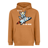 Meerkat dogecoin hodl to the moon Heavyweight Hoodie - artisFamous