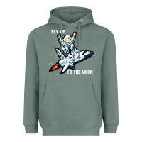 Sage dogecoin hodl to the moon Heavyweight Hoodie - artisFamous