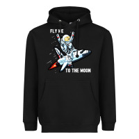 Black dogecoin hodl to the moon Heavyweight Hoodie - artisFamous