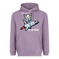 Lavender dogecoin hodl to the moon Heavyweight Hoodie - artisFamous