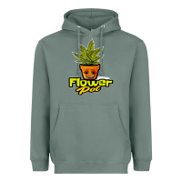 Sage flower pot funny weed Heavyweight Hoodie - artisFamous