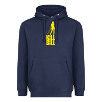 Navy kill bill uma Heavyweight Hoodie - artisFamous