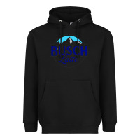 Black Vintage Busch Light Busch Latte Heavyweight Hoodie - artisFamous
