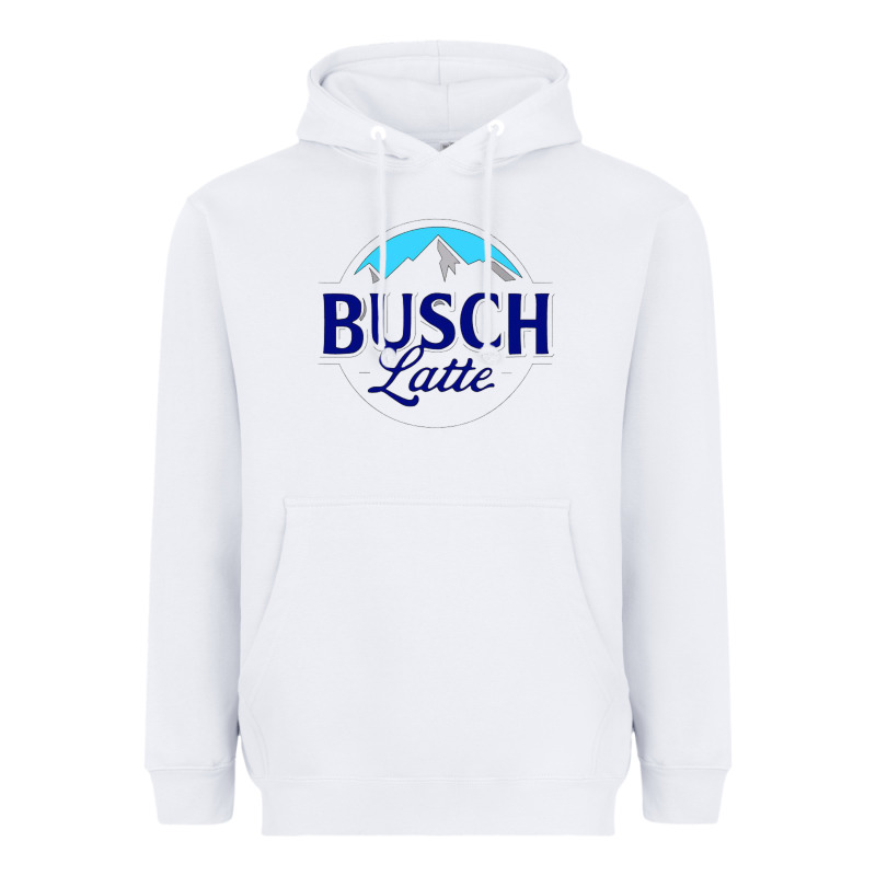 Vintage Busch Light Busch Latte Heavyweight Hoodie by artisFamous | Teevron