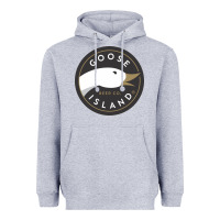 Heather Grey Goose Island  Beer Heavyweight Hoodie - artisFamous