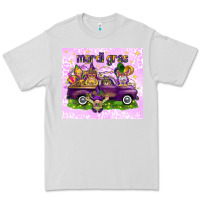Dove Grey Mardi Gras with gnomies tumbler Premium Tee - HowdyJamesFarm