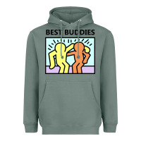 Sage best buddies Heavyweight Hoodie - artisFamous