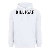 White dilligaf do i look like  sarcastic humor Heavyweight Hoodie - artisFamous