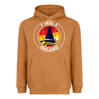 Meerkat dingle ireland vintage sailboat 70s retro sunset Heavyweight Hoodie - artisFamous
