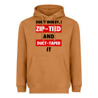 Meerkat don't worry i zip tied and duct taped it Heavyweight Hoodie - artisFamous