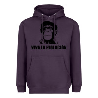 Plum viva la evolucion Heavyweight Hoodie - artisFamous