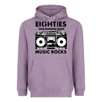 Lavender eighties music rocks Heavyweight Hoodie - artisFamous