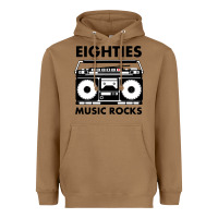 Toasted Coconut eighties music rocks Heavyweight Hoodie - artisFamous