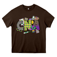 Chocolate Brown cna mardi gras certified nursing assistant Heavy Core Tee - CowGirlArtShop