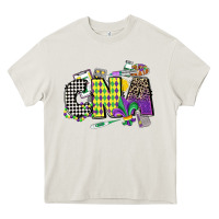 Cream cna mardi gras certified nursing assistant Heavy Core Tee - CowGirlArtShop