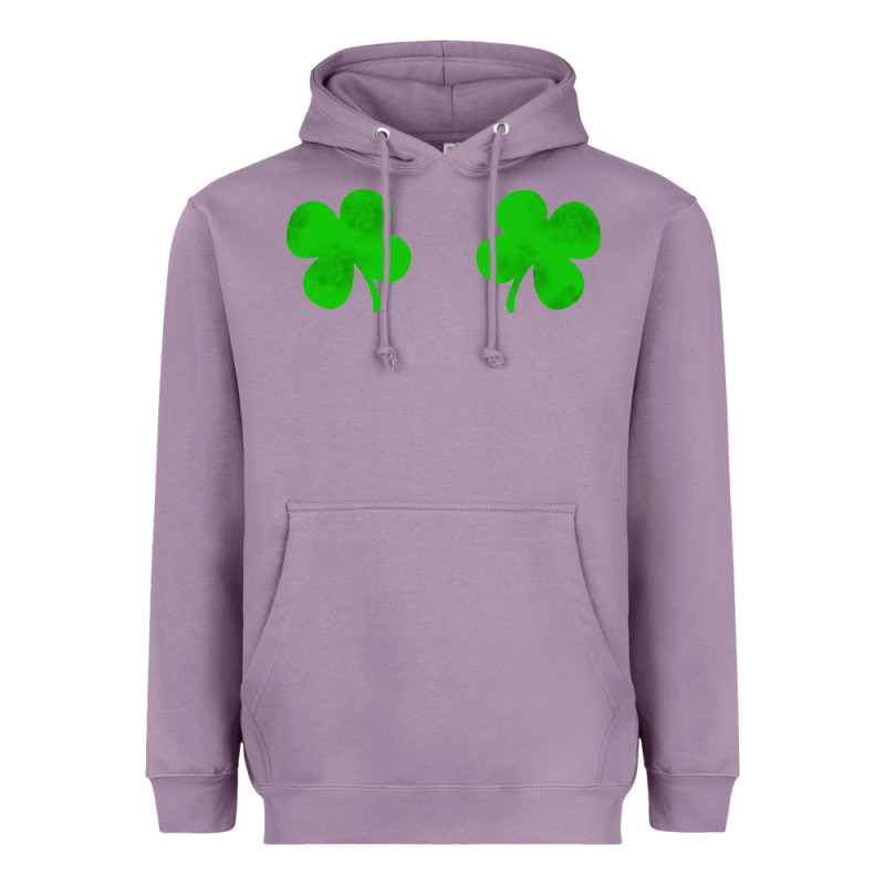 Four Leaf Clover Heavyweight Hoodie by artisFamous | Teevron