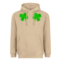 Mushroom four leaf clover Heavyweight Hoodie - artisFamous