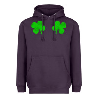 Plum four leaf clover Heavyweight Hoodie - artisFamous