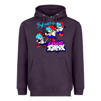 Plum friday night funkin boyfriend Heavyweight Hoodie - artisFamous