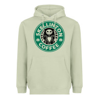 Matcha skeleton coffee halloween Heavyweight Hoodie - artisFamous
