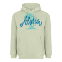 Matcha hawaii aloha art Heavyweight Hoodie - artisFamous