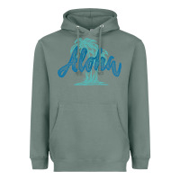 Sage hawaii aloha art Heavyweight Hoodie - artisFamous