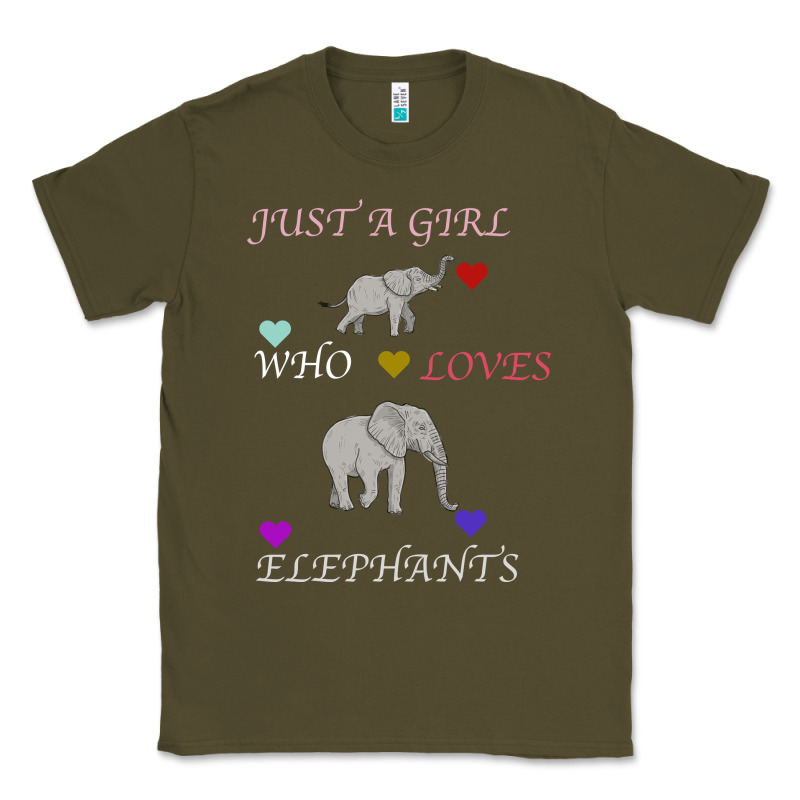 Just A Girl Who Loves Elephants Classic Tee by Bettercallsaul | Teevron