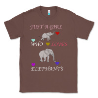 Chestnut Just A Girl Who Loves Elephants Classic Tee - Bettercallsaul