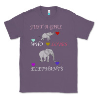Lavender Just A Girl Who Loves Elephants Classic Tee - Bettercallsaul
