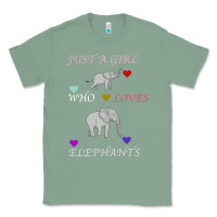 Sage Just A Girl Who Loves Elephants Classic Tee - Bettercallsaul