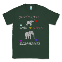 Sports Green Just A Girl Who Loves Elephants Classic Tee - Bettercallsaul