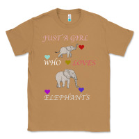 Toasted Coconut Just A Girl Who Loves Elephants Classic Tee - Bettercallsaul