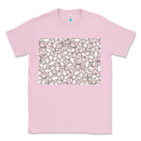 Bubblegum Pink baseball seamless background  (3200x2400px) Classic Tee - Jasminsmagicworld