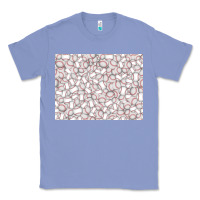 Colony Blue baseball seamless background  (3200x2400px) Classic Tee - Jasminsmagicworld
