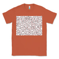 Copper baseball seamless background  (3200x2400px) Classic Tee - Jasminsmagicworld