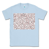 Dusty Blue baseball seamless background  (3200x2400px) Classic Tee - Jasminsmagicworld