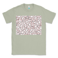 Matcha baseball seamless background  (3200x2400px) Classic Tee - Jasminsmagicworld