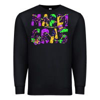 Black mardi gras Premium Sweatshirt - JahusDesignShop