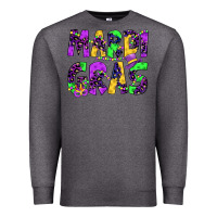 Charcoal Heather mardi gras Premium Sweatshirt - JahusDesignShop