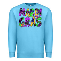 Ocean Blue mardi gras Premium Sweatshirt - JahusDesignShop