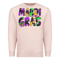 Pale Pink mardi gras Premium Sweatshirt - JahusDesignShop