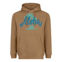 Toasted Coconut hawaii aloha art Heavyweight Hoodie - artisFamous