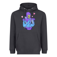 Smoke skeletor's cat Heavyweight Hoodie - artisFamous