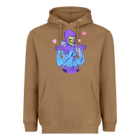 Toasted Coconut skeletor's cat Heavyweight Hoodie - artisFamous