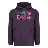 Plum happy easter Heavyweight Hoodie - artisFamous