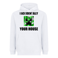 White creeper meme Heavyweight Hoodie - artisFamous