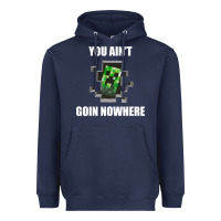 Navy creeper meme Heavyweight Hoodie - artisFamous