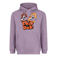 Lavender chip n dale Heavyweight Hoodie - artisFamous
