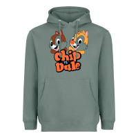 Sage chip n dale Heavyweight Hoodie - artisFamous